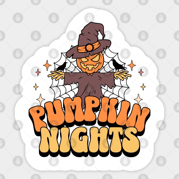 Pumpkin Nights Sticker by TurnEffect